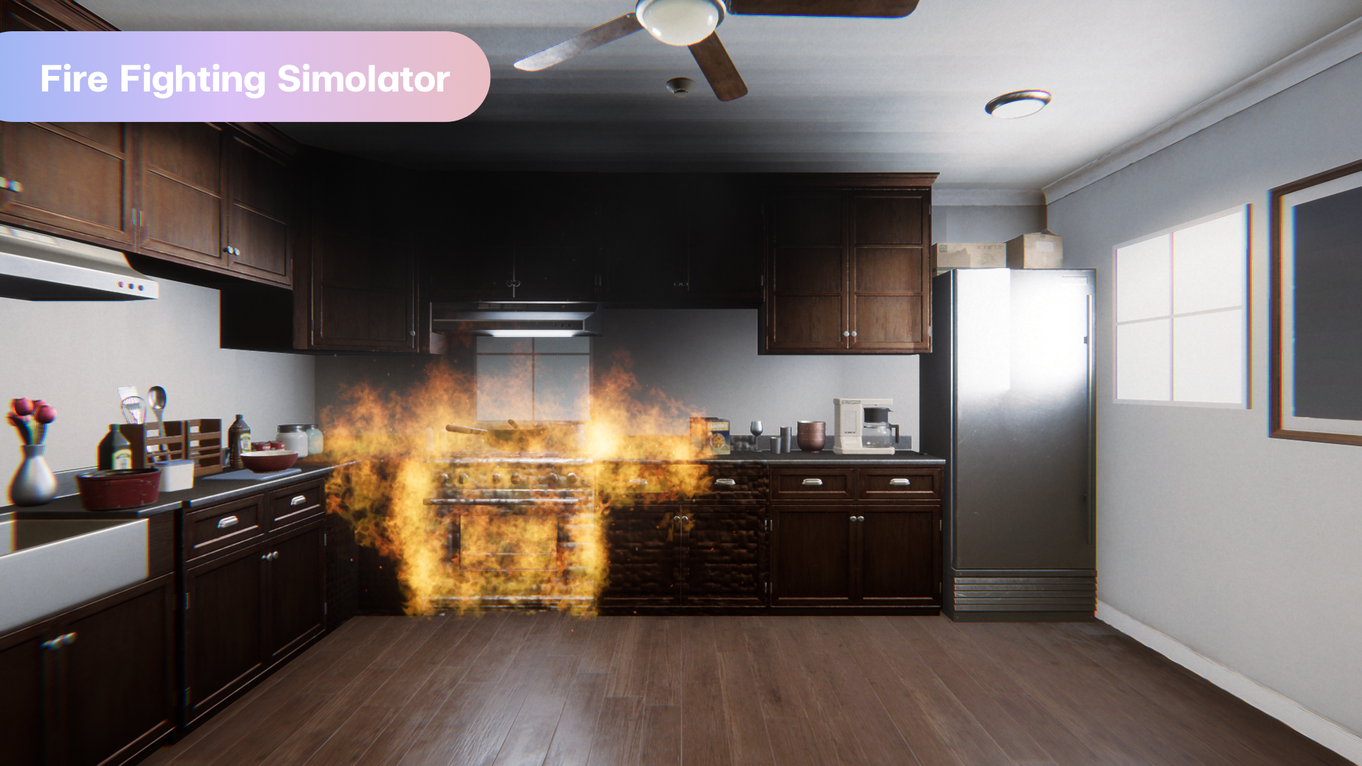 <p>Fire Fighting Simulator</p>